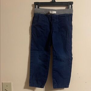 Carter's Navy Blue Kids Pants with Gray Waistband